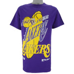 NBA (The Game) - Los Angeles Lakers T-Shirt 1990s Medium Vintage Retro Basketball