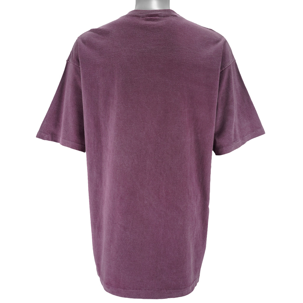 NBA (Ture Fan) - Charlotte Hornets T-Shirt 1990s X-Large Vintage Retro Basketball