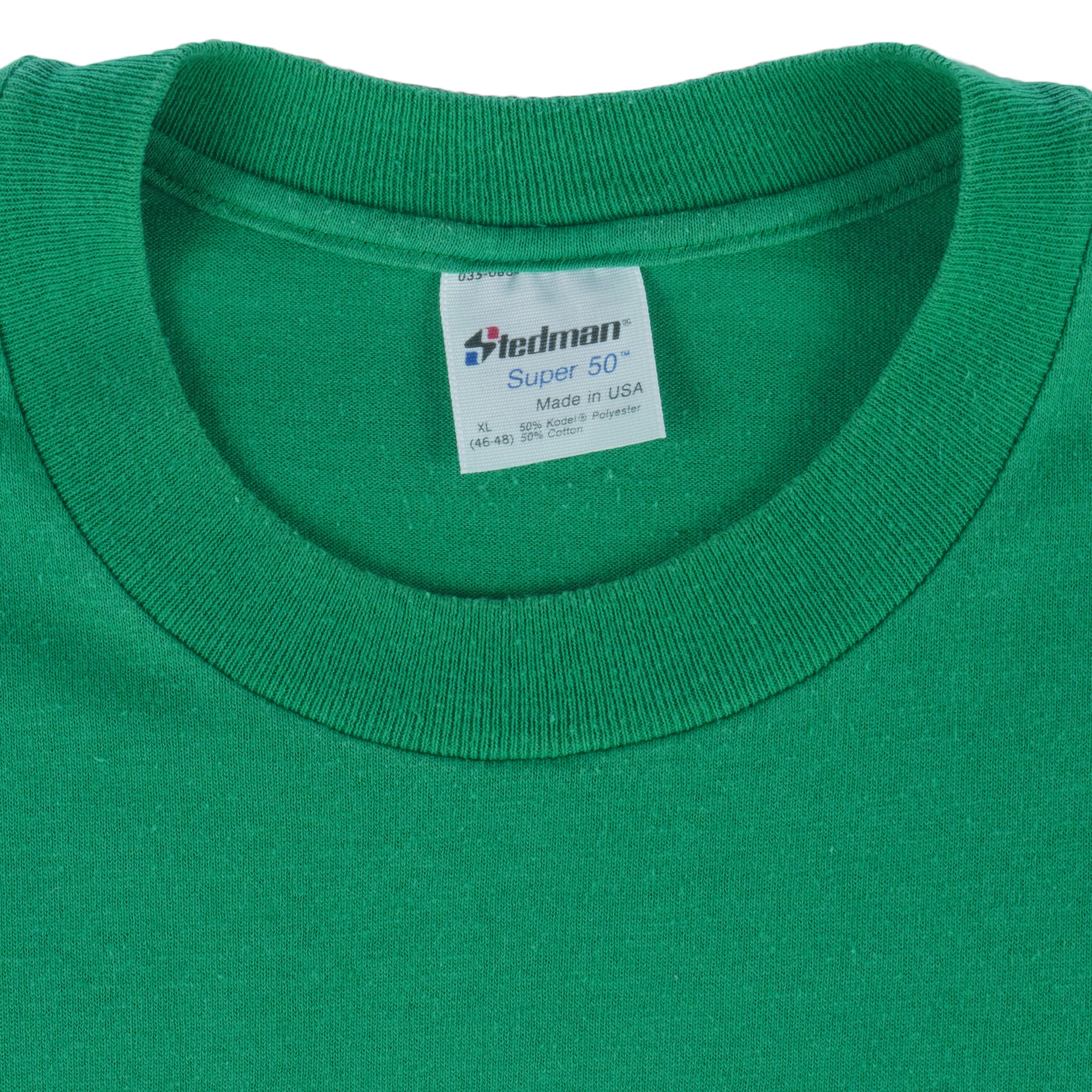 NBA (Stedman) - Boston Celtics Spell-Out T-Shirt 1990s Medium Vintage Retro Basketball
