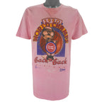NBA (Salem) - Detroit Pistons Back 2 Back World Champs T-Shirt 1990 Medium Vintage Retro Basketball