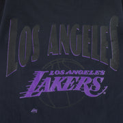 NBA (Nutmeg) - Los Angeles Lakers T-Shirt 1990s Medium Vintage Retro Basketball