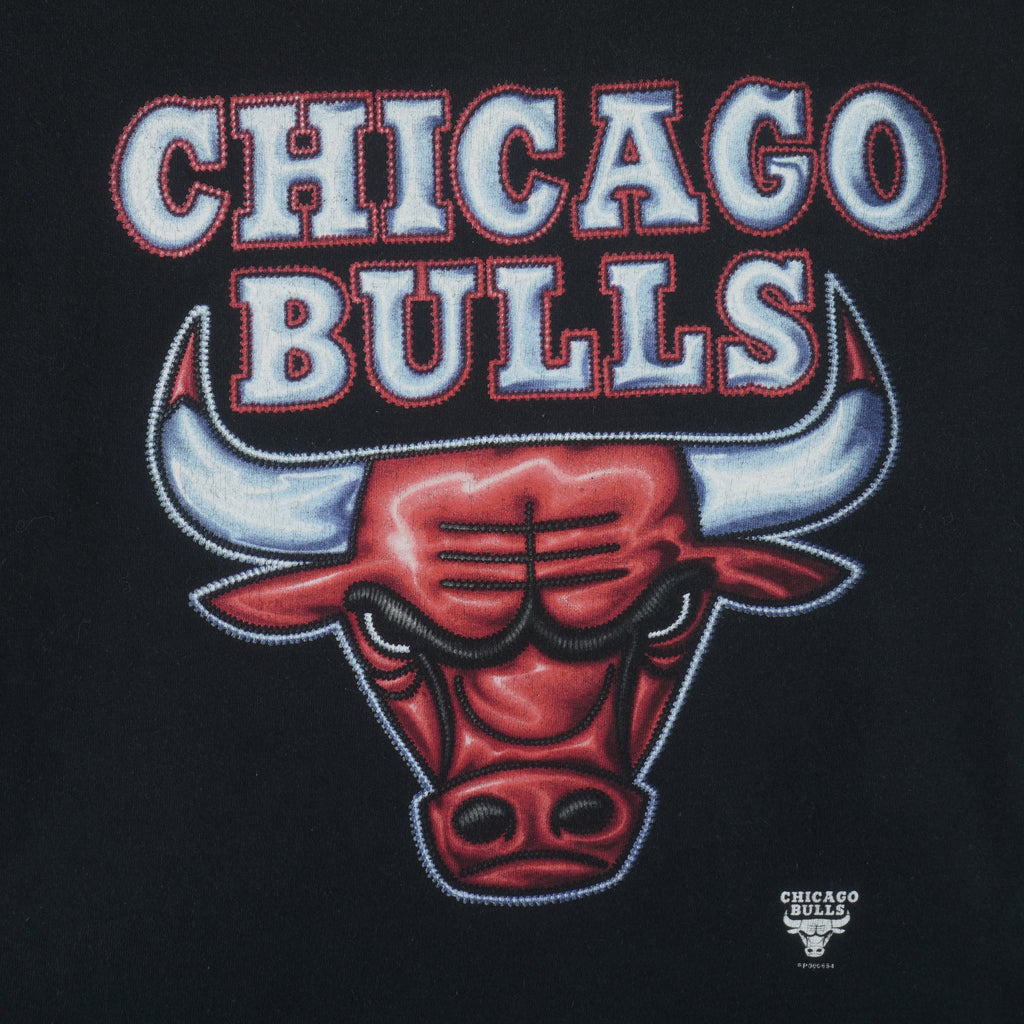 NBA (Pro Player) - Chicago Bulls T-Shirt 1990s Large Vintage Retro Basketball