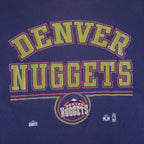 NBA (Full Court) - Denver Nuggets Single Stitch T-Shirt 1990s Large Vintage Retro Basketball
