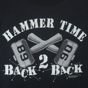 NBA (Jerzees) - Detroit Pistons Bad Boys Hammer Time T-Shirt 1990 Large