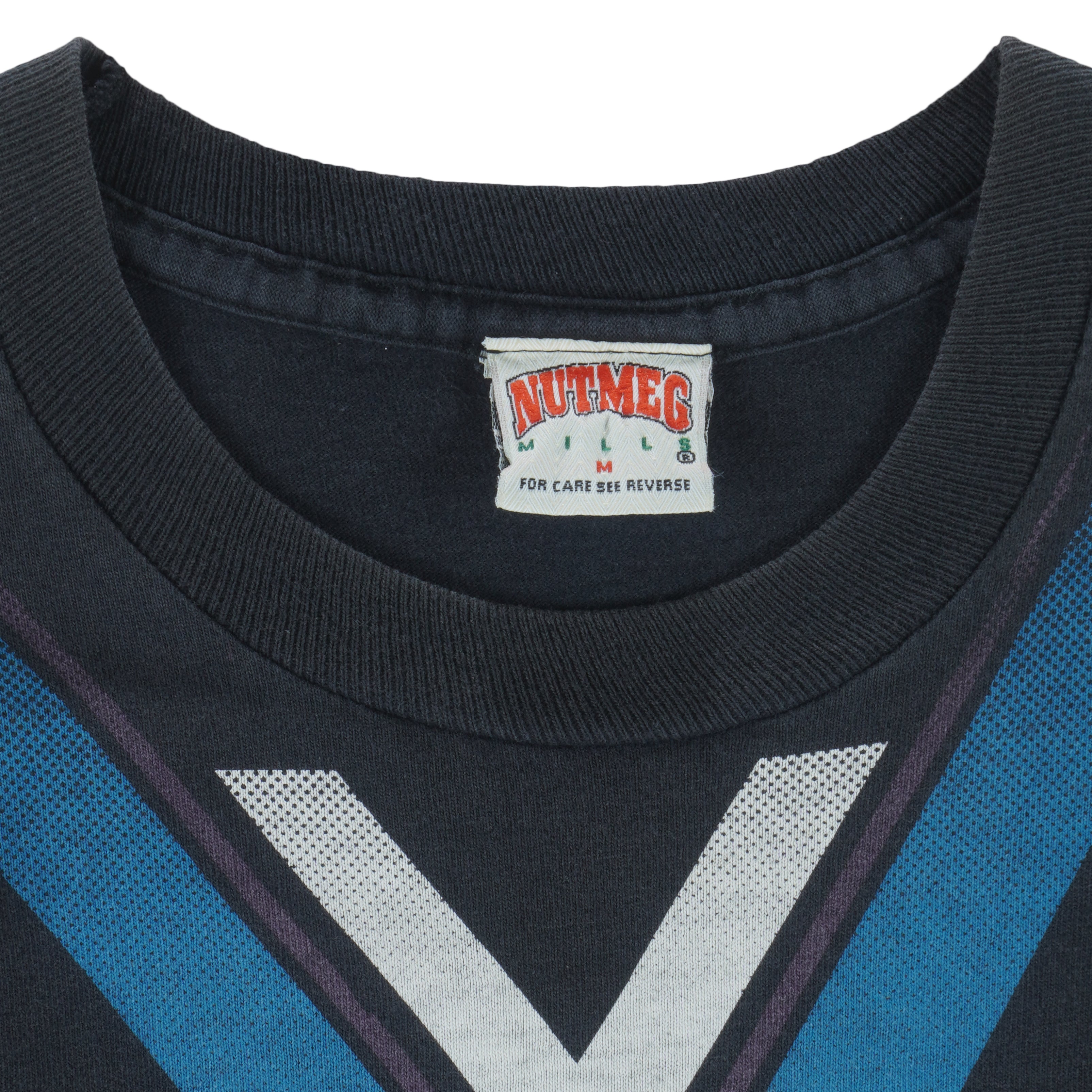 NBA (Nutmeg) - Charlotte Hornets T-Shirt 1990s Medium Vintage Retro Basketball