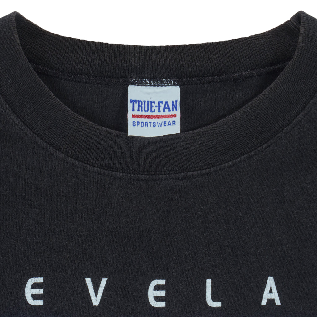 NBA (True Fan) - Cleveland Cavaliers Sleeveless T-Shirt 1990s Large Vintage Retro Basketball