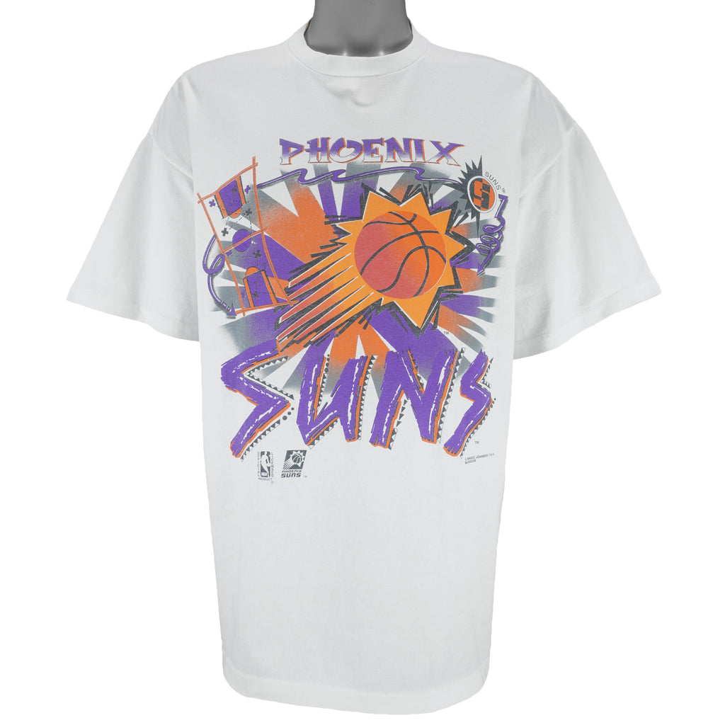 NBA (Magic Johnson T's) - Phoenix Suns T-Shirt 1990s X-Large Vintage Retro