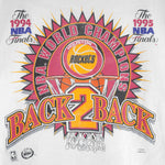 NBA - Houston Rockets Back 2 Back World Champs T-Shirt 1995 X-Large Vintage Retro Basketball