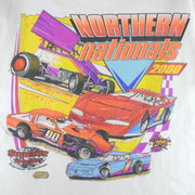 Vintage - Northern Nationals Sprints & Street Stock Car Tour T-Shirt 2000 X-Large