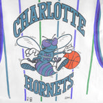 NBA (Salem) - Charlotte Hornets T-Shirt 1990s Large