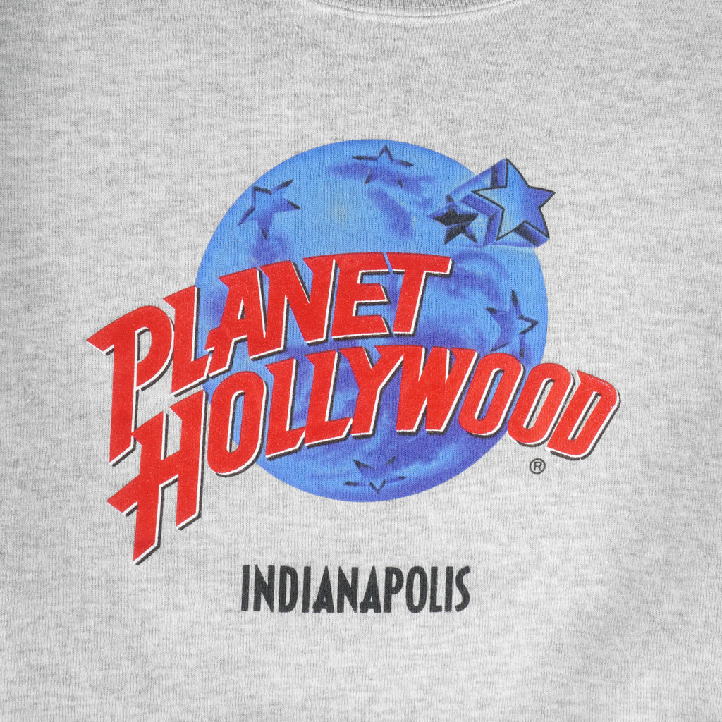 Vintage - Planet Hollywood Indianapolis Crew Neck Sweatshirt 1990s Large