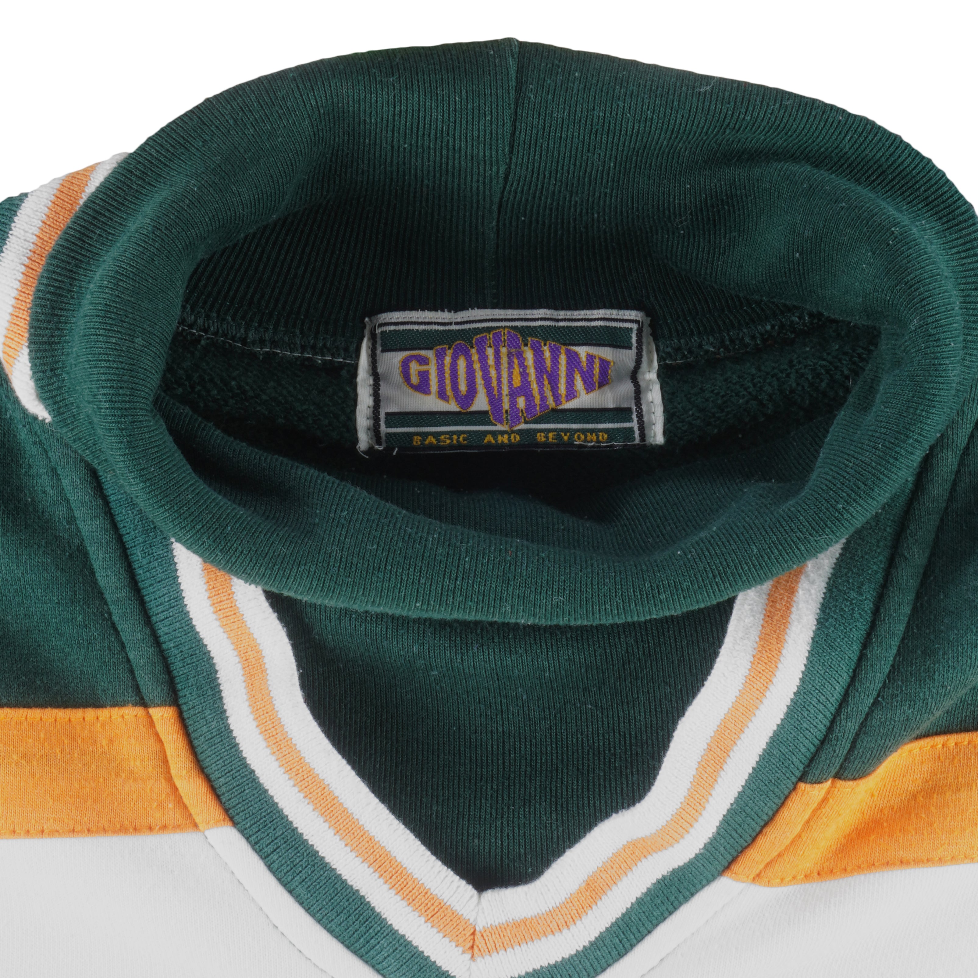 NCAA (Giovanni) - University of Miami Crew Neck Sweatshirt 1990s X-Large