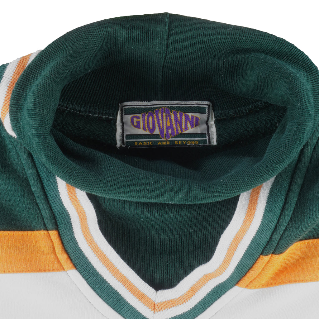 NCAA (Giovanni) - University of Miami Crew Neck Sweatshirt 1990s X-Large