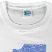 NCAA (Discuss Athletic) - Indiana Hoosiers State T-Shirt 1990s Large Vintage REtro Football College