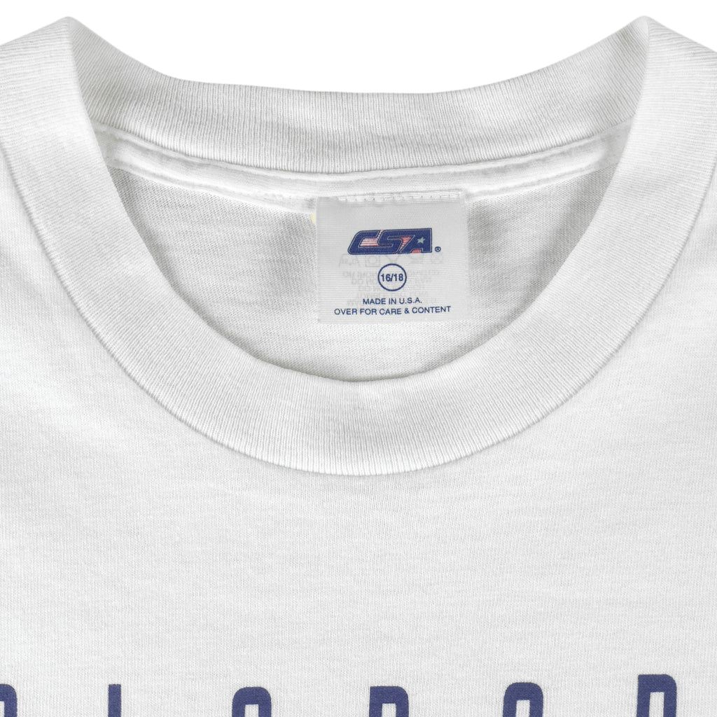 NHL (CSA) - Colorado Avalanche T-Shirt 1990s Medium Youth