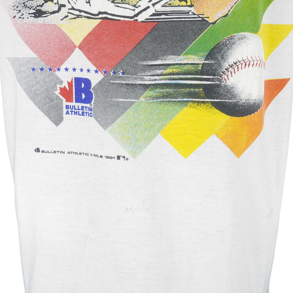 MLB (Bulletin Athletic) - Toronto Blue Jays All Star Game T-Shirt 1991 Large