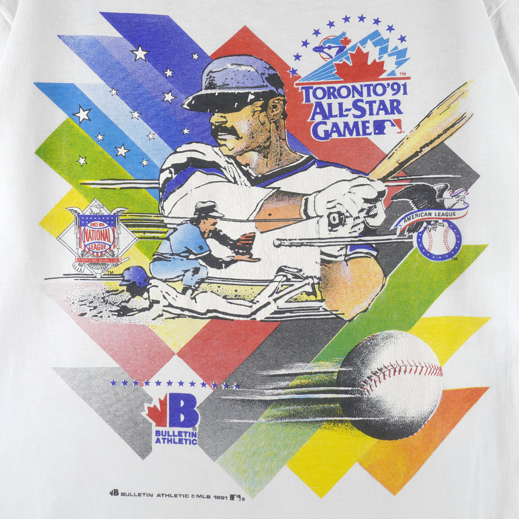 MLB (Bulletin Athletic) - Toronto Blue Jays All Star Game T-Shirt 1991 Large