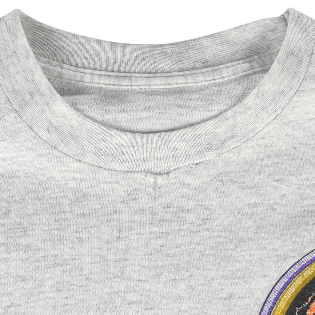 NCAA - LSU Tigers Single Stitch T-Shirt 1990s Large Vintage Retro Football College