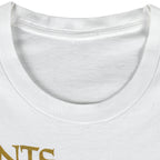 NFL - Castrol New Orleans Saints Paint Style T-Shirt 1996 Large Vintage retro Football