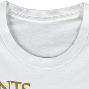NFL - Castrol New Orleans Saints Paint Style T-Shirt 1996 Large Vintage retro Football