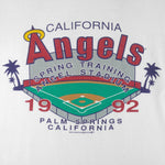 MLB - California Angels Spring Training Stadium T-Shirt 1992 X-Large Vintage Retro Baseball