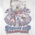 NHL (Miro) - Colorado Avalanche Stanley Cup T-Shirt 1996 X-Large Vintage rEtro Hockey