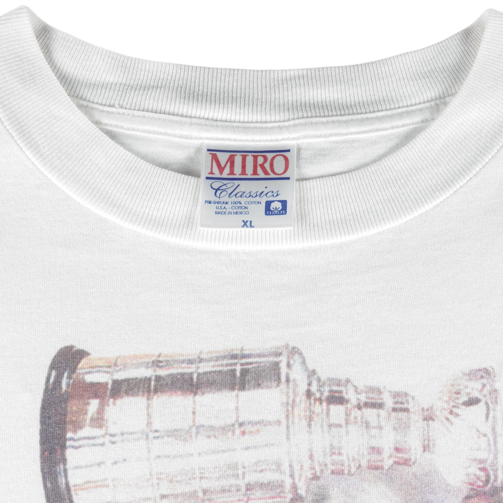 NHL (Miro) - Colorado Avalanche Stanley Cup T-Shirt 1996 X-Large Vintage rEtro Hockey
