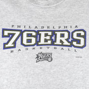 Puma - Philadelphia 76ers Single Stitch T-Shirt 1990s Large Vintage Retro Basketball