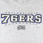 Puma - Philadelphia 76ers Single Stitch T-Shirt 1990s Large Vintage Retro Basketball