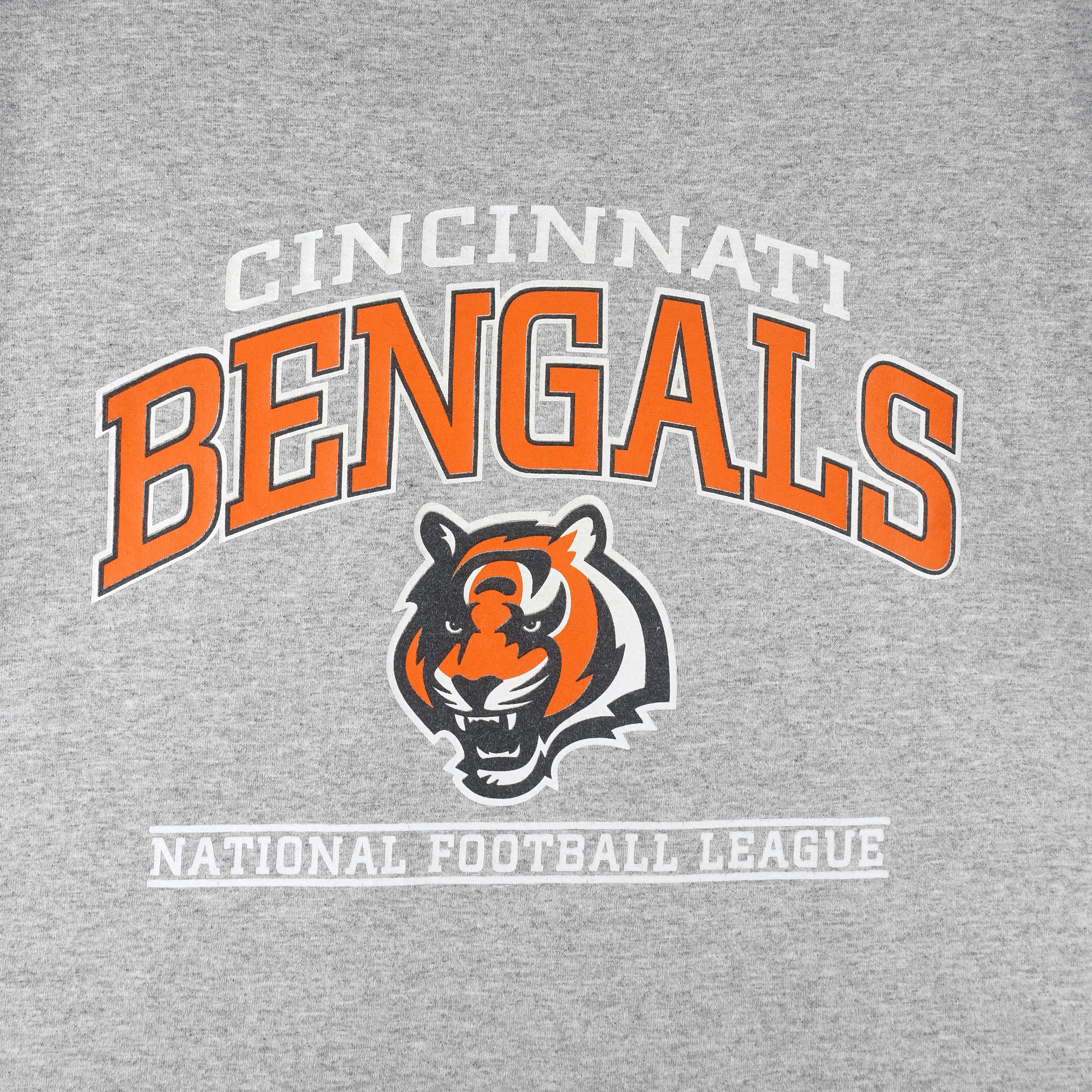 NFL - Cincinnati Bengals Single Stitch T-Shirt 200s X-Large Vintage Retro Football