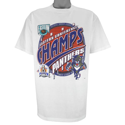 NHL (Sherry's) - Florida Panthers Eastern Conference Champs T-Shirt 1996 X-Large