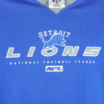 NFL (Lee) - Detroit Lions Embroidered Crew Neck Sweatshirt 1990s X-Large Vintage Retro Football