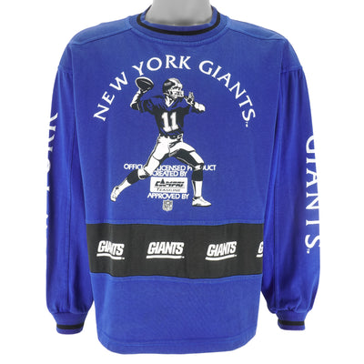 NFL (Campri) - New York Giants Crew Neck Sweatshirt 1990s Large