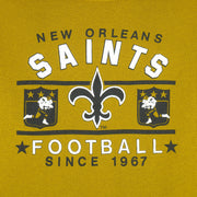 NFL (Logo 7) - New Orleans Saints Crew Neck Sweatshirt 1990s Large Vintage Retro Football