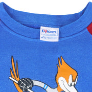 NHL (Hanes) - Phoenix Roadrunners Spell-Out Crew Neck Sweatshirt 1990 X-Large Vintage Retro Hockey