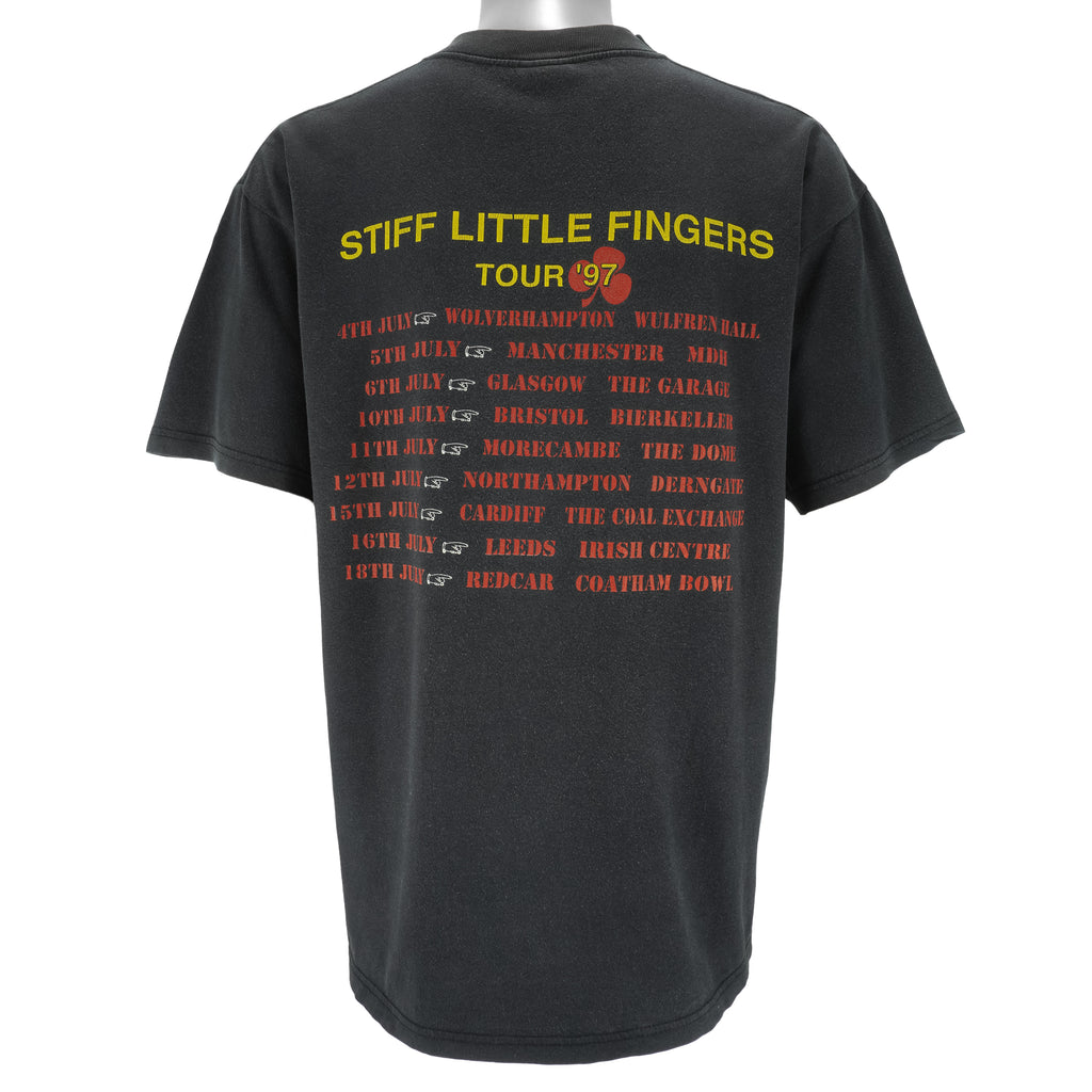 Vintage (Sierra Teez) - Stiff Little Fingers UK Tour T-Shirt 1997 X-Large Vintage Retro