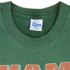 NCAA (Salem) - Miami Hurricanes Storm'n Through T-Shirt 1990s Medium Vintage Retro Football College