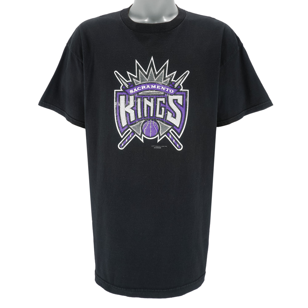 NBA (Delta) - Sacramento Kings T-Shirt 1990s X-Large Vintage Retro Basketball