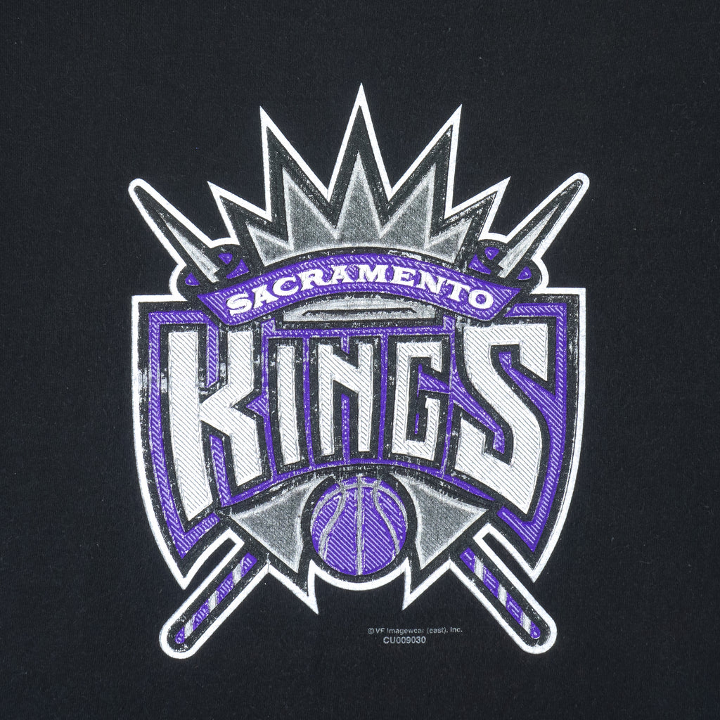 NBA (Delta) - Sacramento Kings T-Shirt 1990s X-Large Vintage Retro Basketball