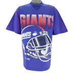 NFL (Riddell) - New York Giants Helmet T-Shirt 1994 Large