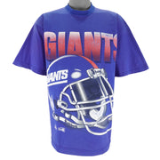 NFL (Riddell) - New York Giants Helmet T-Shirt 1994 Large