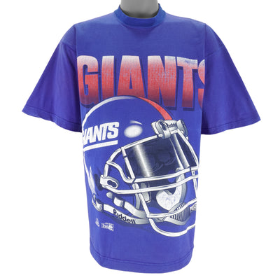 NFL (Riddell) - New York Giants Helmet T-Shirt 1994 Large