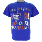NHL (Professional Sports Club) - Toronto Maple Leafs T-Shirt 1990s Medium Vintage Retro Hockey