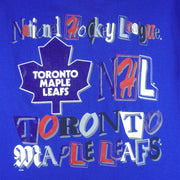 NHL (Professional Sports Club) - Toronto Maple Leafs T-Shirt 1990s Medium Vintage Retro Hockey