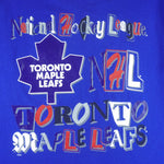 NHL (Professional Sports Club) - Toronto Maple Leafs T-Shirt 1990s Medium Vintage Retro Hockey