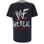 Vintage (AAA) - WWF Get R.E.A.L T-Shirt 2001 Large Vintage Retro