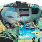 Vintage (Ringo) - Classic Cars All Over Print Shirt 1990s X-Large Vintage Retro