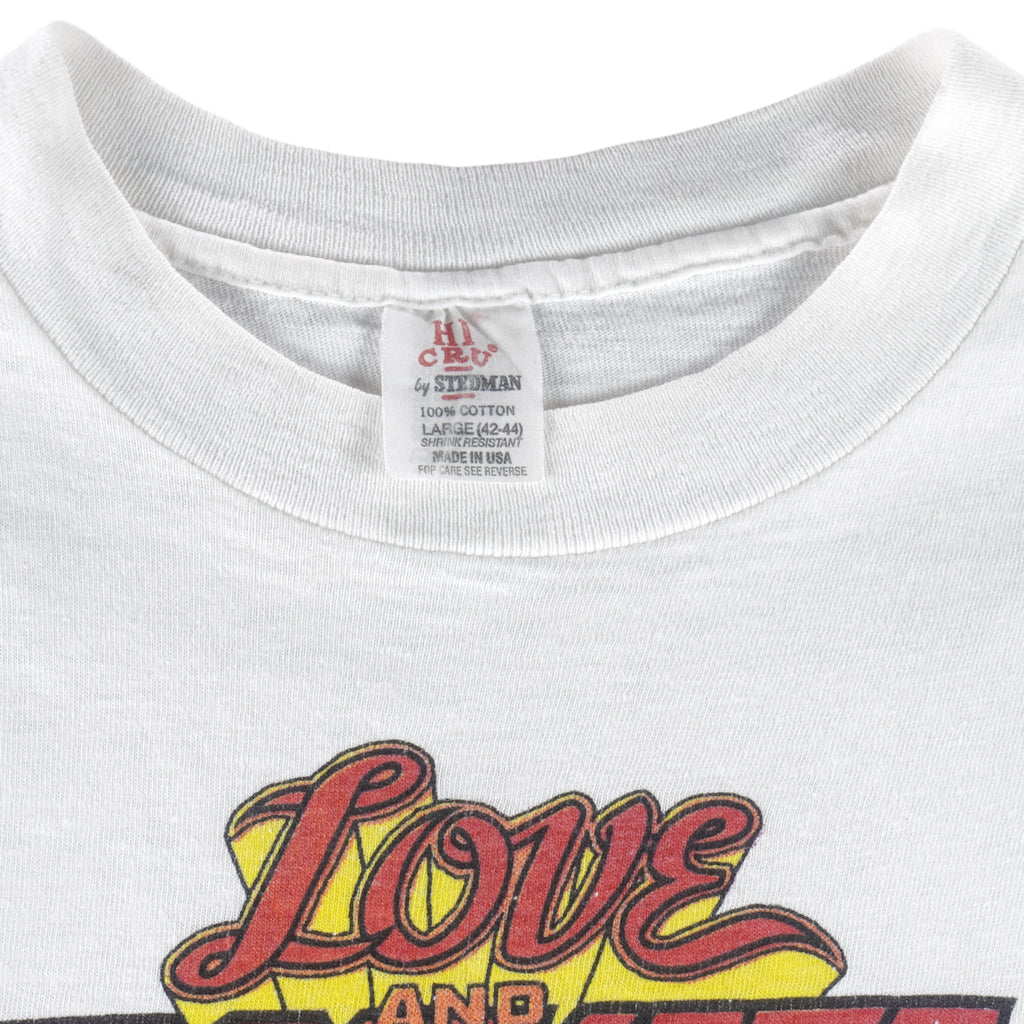 Vintage (Stedman) - Love And Rockets Fantagraphics T-Shirt 1984 Large Vintage Retro
