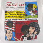 Vintage (Screen Star) - Buckwheat National Tattle Tale TV T-Shirt 1980s Medium Vintage Retro