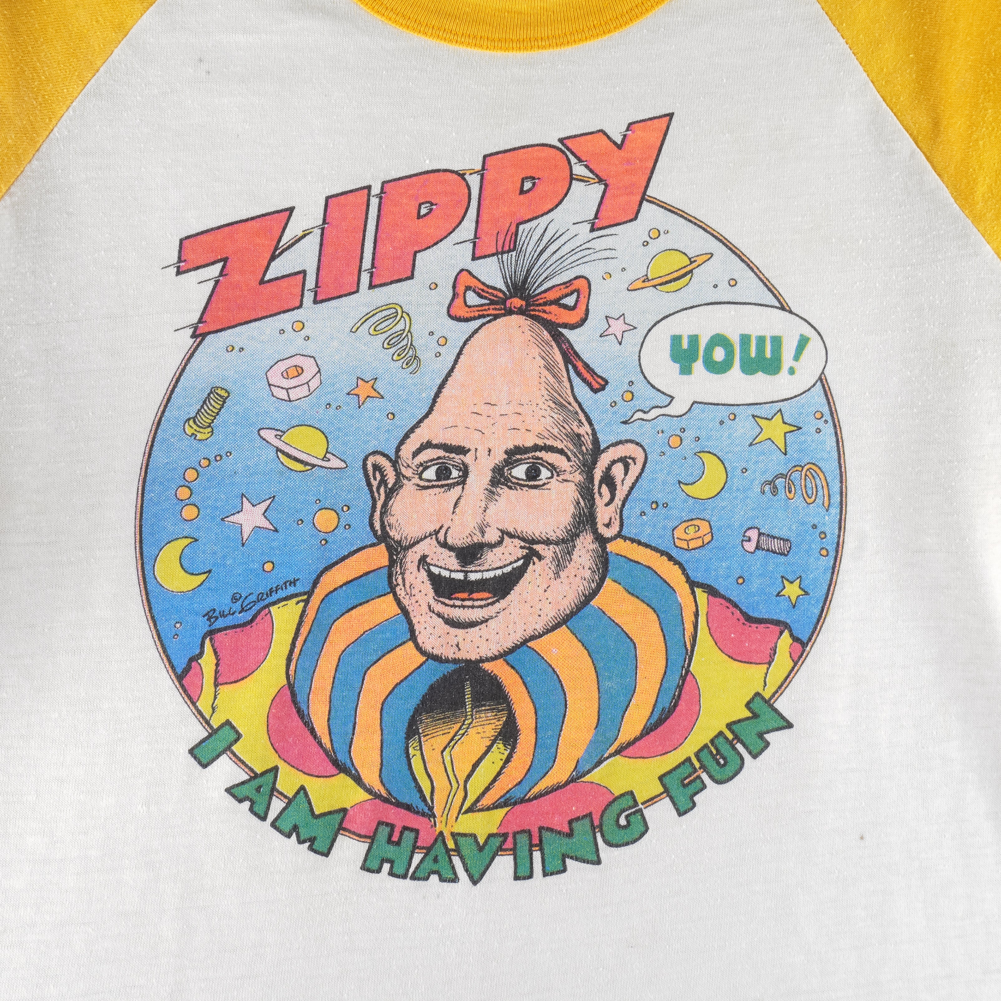 Vintage - Zippy The Pinhead I Am Having Fun T-Shirt 1986 Small Vintage Retro